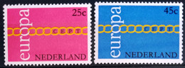 EUROPA 1971 - PAYS-BAS                   N° 932/933                       NEUF** - 1971