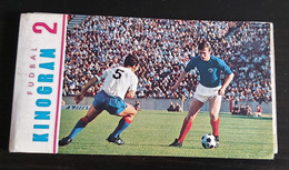 KINOGRAM NOGOMET RAJKO MITIC DRAGAN DZAJIC MIRSAD FAZLAGIC - SLIDE SHOW BOOK, TRAINING FOR FOOTBALL, YUGOSLAVIA 1969 - Libros