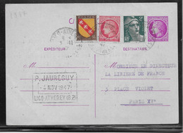 France - Entiers Postaux - TB - Standard Postcards & Stamped On Demand (before 1995)
