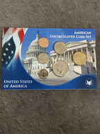 BLISTER MONNAIE DOLLAR UNC / COIN SET AMERICAN UNCIRCULATED / USA - Colecciones