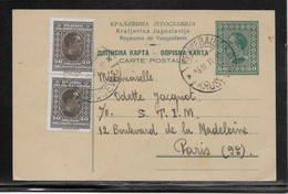 Yougoslavie - Entiers Postaux - TB - Entiers Postaux