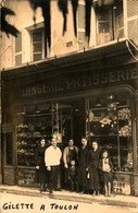 Toulon * Carte Photo * Devanture Boulangerie Pâtisserie Spécialité Biscotte Gluten * Commerce Magasin Boulanger - Toulon