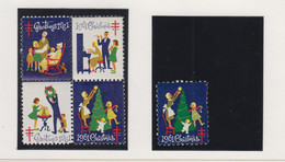 Verenigde Staten Kerstvignetten Scott-cat. Jaar 1961 CS55 WX 209/211 - Unclassified