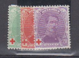 BELGIQUE      1914    N°     129 / 131          ( Neuf Avec Charniére )        COTE  20 € 00      ( S 185 ) - Ungebraucht