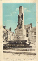 - Pas De Calais -ref-B89- Fauquembergues - Le Monument Aux Morts - Monuments Aux Morts - - Fauquembergues