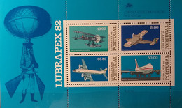 1982 - Portugal - MNH - Lubrapex 82 - Souvenir Sheet Of 4 Stamps - Nuevos