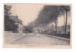 Lons-le-Saunier.39.Jura.Boulevard De La Gare.1910 - Lons Le Saunier
