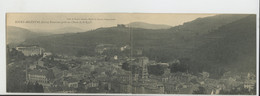 BOURG ARGENTAL - Panorama Pris Du Coteau De Saint Régis - Carte Panoramique 2 Volets - Bourg Argental