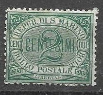 San Marino Mh * 18 Euros 1877 - Unused Stamps