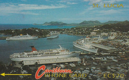 PORT DE CASTRIES   705 - St. Lucia