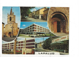 Lapalud (84) : 6 Vues Dont GP Du Hôtel Restaurant "Le Lyonnais" En 1988 GF. - Lapalud