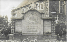 ASSESSE. CRUPET. RARE CARTE PHOTO.  MONUMENT AUX ENFANTS DE CRUPET MORT POUR LA PATRIE. - Assesse