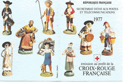 France Carnet Croix Rouge 1977 Neuf  2 Scans - Rode Kruis