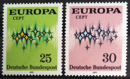 EUROPA 1972 - ALLEMAGNE                    N° 567/568                        NEUF** - 1972