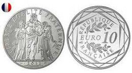 (Monnaies). France 10 Euros 2012 Hercule Ag Argent - Francia