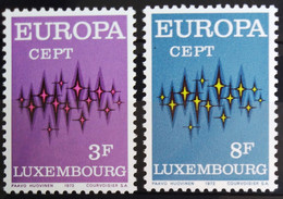 EUROPA 1972 - LUXEMBOURG                   N° 796/797                        NEUF** - 1972