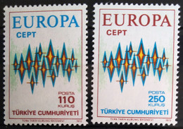 EUROPA 1972 - TURQUIE                   N° 2024/2025                        NEUF** - 1972