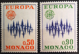 EUROPA 1972 - MONACO                   N° 883/884                        NEUF** - 1972