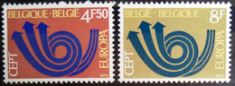 EUROPA 1973 - BELGIQUE                   N° 1661/1662                        NEUF** - 1973