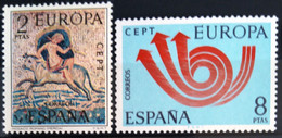 EUROPA 1973 - ESPAGNE                   N° 1779/1780                        NEUF* - 1973