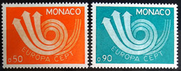 EUROPA 1973 - MONACO                   N° 917/918                      NEUF* - 1973