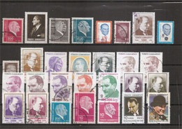 Turquie - Ataturk ( Lot De Timbres Différents Oblitérés) - Altri & Non Classificati