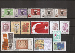 Turquie  ( Lot De Timbres Différents XXX -MNH ) - Altri & Non Classificati