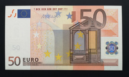 50 EURO  SPAIN ESPAÑA 2002 M057  DRAGHI UNC PERFECT !!!!!!!!!! - 50 Euro