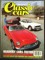 THOROUGHBRED & CLASSIC CARS Jul 1992 - JAGUAR E-TYPE FORD CAPRI 3000E MGC TRIUMPH TR-6 FORD ZEPHYR MKII - Transport