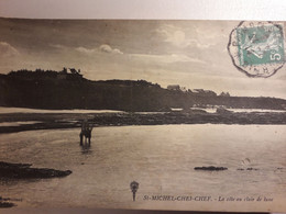 Carte Postal De Saint-Michel-Chef-Chef, La Côte Au Clair De Lune, - Saint-Michel-Chef-Chef