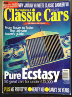 THOROUGHBRED & CLASSIC CARS Nov 1997 - MG PROTOTYPE HEALEY 100 SAAB'S 50 YEARS ROVER ROLLS JAGUAR V8 DAIMLER V8 - Transport