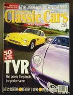 THOROUGHBRED & CLASSIC CARS Dec 1997 - TVR JAGUAR E-TYPE LOTUS CORTINA BENTLEY 3-LITRE VOLVO AMAZON - Trasporti