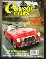 THOROUGHBRED & CLASSIC CARS Jan 1992 - SEBRING MG DATSUN 240Z SPORTS CARS TEST - Transports