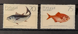 1986 - Portugal - MNH - Marine Species Of Madeira - Complete Set Of 2 Stamps - Nuovi