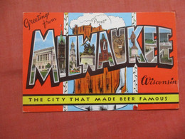 Greetings. Milwaukee Wisconsin      Ref  5412 - Milwaukee