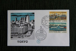 FDC ( Premier Jour D'Emission ) SAN MARINO  : TOKYO - 19 Septembre 1975. - FDC