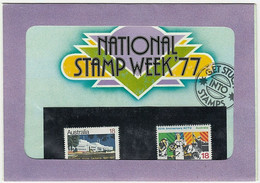 ⭕1977 - Australia NATIONAL STAMP WEEK - Presentation Pack Stamps MNH⭕ - Presentation Packs