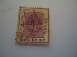 ORANGE RIVER   USED     STAMPS OVERPRINT V R I - Orange Free State (1868-1909)