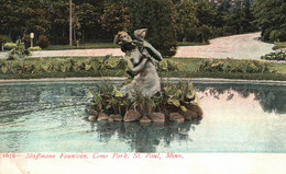 Shiffmann Fountain, Como Park, St. Paul - Minnesota - RARE! - St Paul