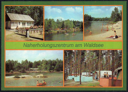 F5559 - TOP Biehain Konsum Gaststätte Waldklause Zeltplatz Ferienlager Waldsee  - Verlag Bild Und Heimat Reichenbach - Niesky