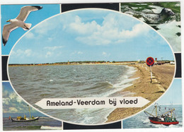 Ameland - Veerdam Bij Vloed - (Wadden, Nederland) - Nr. L. 2823 - Ameland