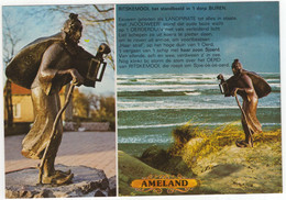 Ameland - 'Ritskemooi', Het Standbeeld In 't Dorp Buren - (Wadden, Nederland) - Nr. AMD 58 - Ameland