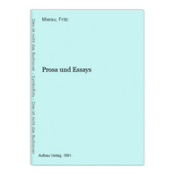 Prosa Und Essays - Korte Verhalen