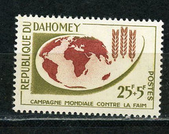 DAHOMEY : CONTRE LA FAIM -  N° Yvert 191** - Bénin – Dahomey (1960-...)