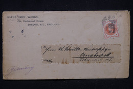 ROYAUME UNI - Enveloppe Commerciale De Londres Pour Osnabrück ( Allemagne ) En 1898 - L 113746 - Covers & Documents