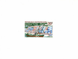 N°641 N -République Centrafricaine -Epreuve De Luxe- Raffinerie De Pont Gentil- - Usines & Industries