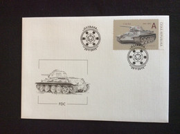 FDC 2015 : LIBERTE 1945 Tank T 34 - FDC