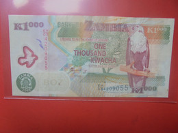 ZAMBIE 1000 KWACHA Circuler - Zambie