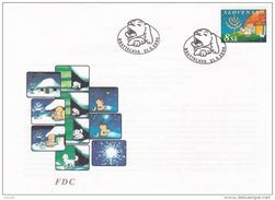 FDC 327 SLOVAQUIE 2004 Conte Pour Enfants : Grand-père Et Son Chien Yv 419 Mi 486 - FDC