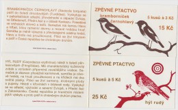 2 Carnets De 5 Timbres YT C 48 C 49 Oiseaux Chanteurs / Booklet Michel MH 0-15 MH 0-16 Singer Bird Singvögel - Nuevos